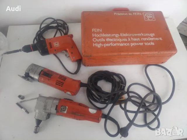 Продавам лот от 3  броя Ел. машини на FEIN / Made in Germany Машините работят, но не завъртат главит