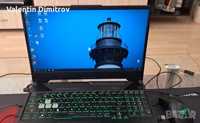 Геймърски Лаптоп ASUS TUF Gaming A15, снимка 4 - Лаптопи за игри - 52230212