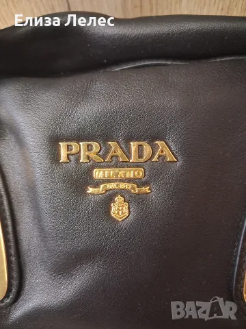 Prada ombre bag чанта от естествена кожа , снимка 12 - Чанти - 52002380
