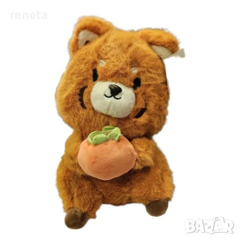 Играчка Лисица, Плюшено, Оранжева, 30 см