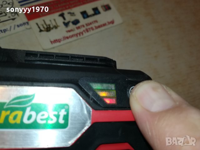 FLORABEST 20V LI-ION BATTERY PACK-GERMANY 3011212010, снимка 3 - Винтоверти - 34983374