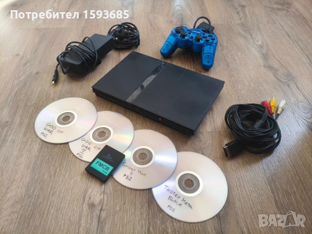 Хакнат Playstation 2 - GOD OF WAR, TWISTED METAL, SPIDER MAN 3