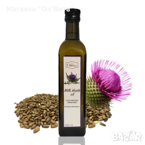 Масло от бял трън, студено пресовано, натурално, нефилтрирано и нерафинирано – 500 мл., снимка 2 - Хранителни добавки - 48910059