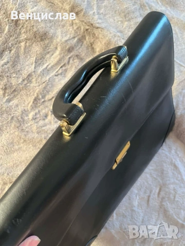 Мъжка бизнес чанта от телешка кожа, снимка 5 - Чанти - 53012801
