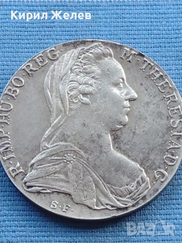Сребърна монета Австрия талер 1780г. Мария Терезия от Хабсбург 40383, снимка 8 - Нумизматика и бонистика - 42755897