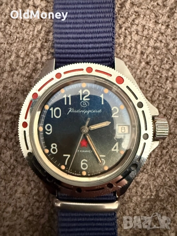 Съветски Командирски часовник Восток , Червена звезда, снимка 2 - Други - 52878588