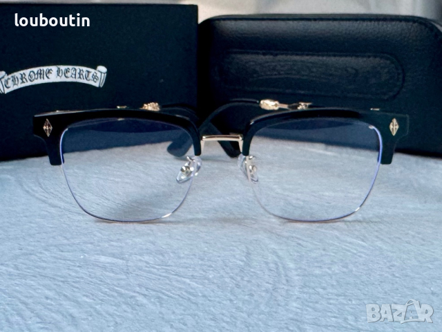 CHROME HEARTS прозрачни слънчеви,диоптрични рамки очила за компютър, снимка 6 - Слънчеви и диоптрични очила - 44685744