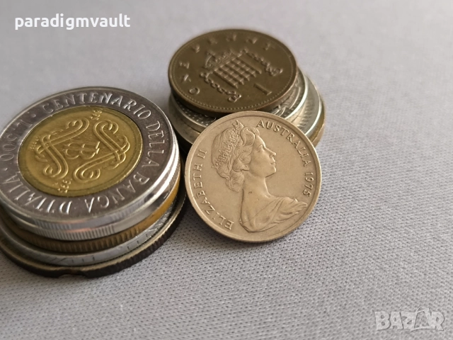 Монета - Австралия - 5 цента | 1975г., снимка 2 - Нумизматика и бонистика - 52891367