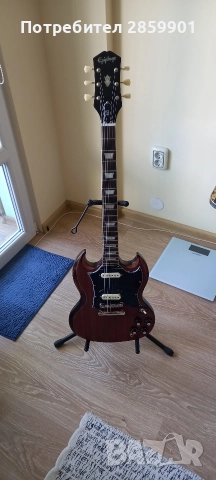 Продавам Epiphone SG – relic, с Fender адаптери
