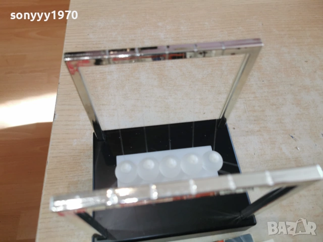 Перпетуум-мобиле с лед подсветка-НЮТОН ЛЮЛКА 15Х15Х11СМ 1501261733, снимка 14 - Колекции - 53112288