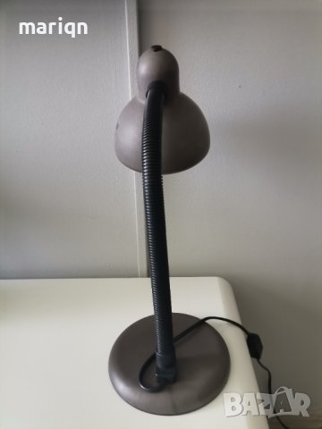 Настолна лампа тъмно сива, снимка 3 - Настолни лампи - 37133742