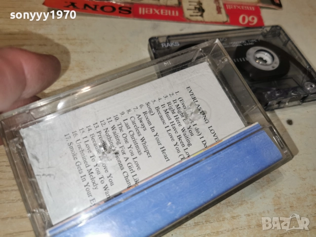 EVERLASTING LOVE SONGS 0201252017, снимка 4 - Аудио касети - 52957903