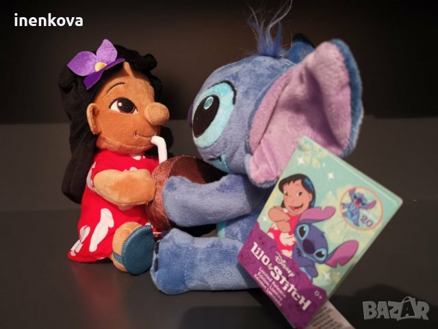 Лило и Стич плюшена играчка - Дисни Стор Disney Store , снимка 7 - Плюшени играчки - 38888713