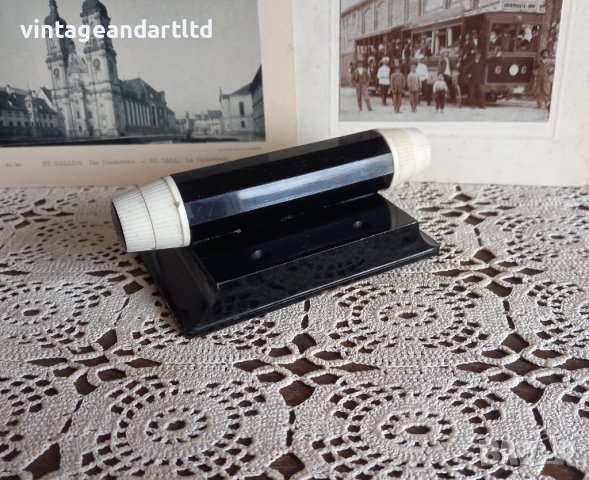 Колекционерски вечен календар, поставка за писалки, царство България, 40те, снимка 3 - Антикварни и старинни предмети - 42167036