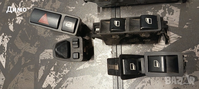 бутони ел стъкла аварийки ел огледала бмв е46 bmw e46, снимка 2 - Части - 54231771