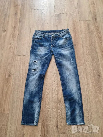 Страхотни мъжки дънки DSQUARED2 размер 52 / L , слим фит 