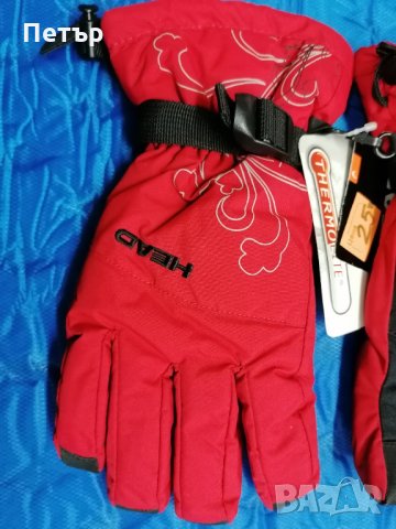 Продавам нови дамски червени водоустойчиви четирислойни ръкавици Head  , снимка 3 - Зимни спортове - 35642193