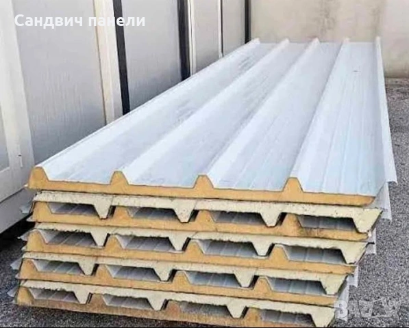 Термопанели за стена и покрив 40мм дебелина , снимка 4 - Облицовки - 54050607