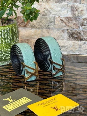 колани от естествена кожа в кутия louis vuitton , снимка 4 - Колани - 50970175