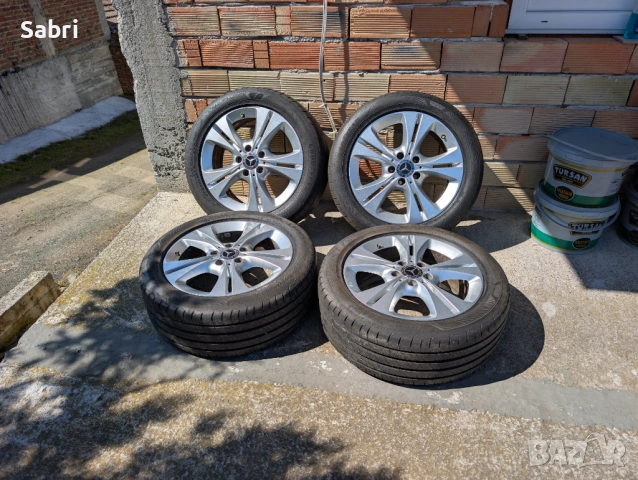 Джанти с гуми 225 /50/ 17  за Mercedes 