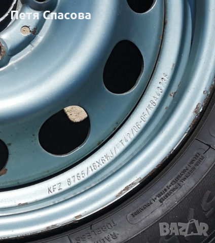 Зимни гуми с джанти 205/55/16 DEBICA за BMW 1 SERIES E87, снимка 3 - Гуми и джанти - 44926451