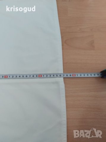 Елегантна бяла дамска пола, 100% полиестер, Българско производство, снимка 5 - Поли - 29399086