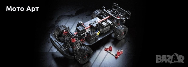 RC Количка MJX Hyper Go 14211 1/14 80KM/H Brushless RC Car 4WD - Нова, снимка 4 - Електрически играчки - 51881804
