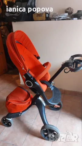 Количка стокке с два коша