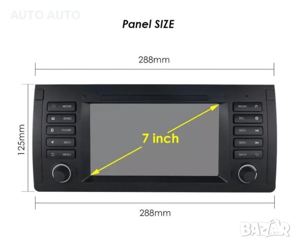 Андроид Мултимедия навигация BMW E39 E53 X5 E38 ANDROID камера GPS бмв, снимка 5 - Аксесоари и консумативи - 40510506