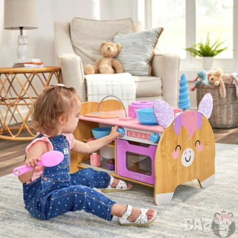 Промо!  Дървена кухня  Kidkraft, снимка 2 - Мебели за детската стая - 44623047