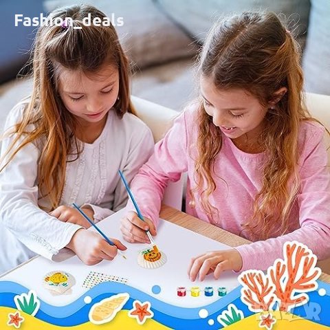 Нов Детски комплект за рисуване творчески занаятчийски дейности за деца , снимка 7 - Рисуване и оцветяване - 42238639