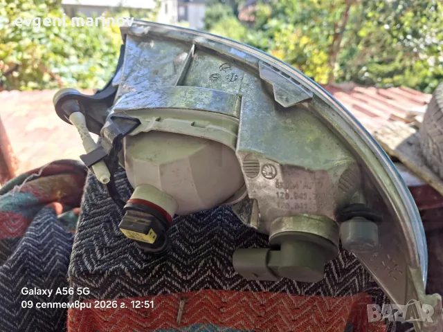 Десен халоген за шкода октавия 2, снимка 3 - Автомобили и джипове - 56004278