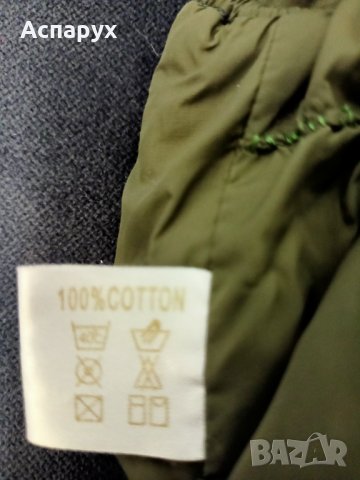 Детско зимно ватирано гащиризонче 100% памук, снимка 3 - Други - 42886874