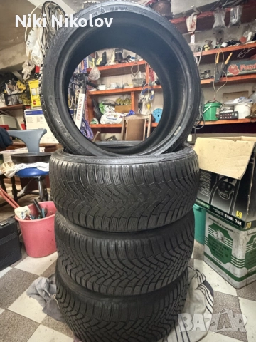 Продавам 4 зимни гуми в перфектно състояние FALKEN размер 225/4018 8.3 грайфер euro winter, снимка 2 - Гуми и джанти - 55935843