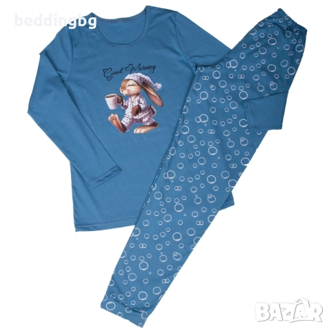 Дамска Памучна #пижама , снимка 10 - Пижами - 36373866