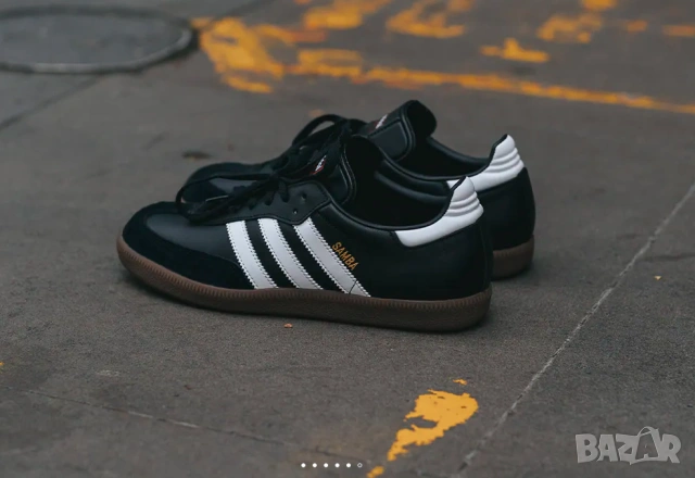 легендарните маратонки adidas Samba Leather Номер 40 2/3 , снимка 6 - Маратонки - 54205616