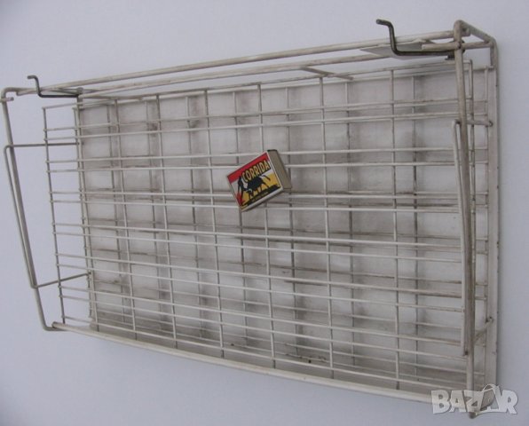 SANDVIK Метален ЩЕНДЕР Тава 47x30x11 см за работна маса и стена търговски Дисплей Органайзер БАРТЕР, снимка 6 - Етажерки - 44506983