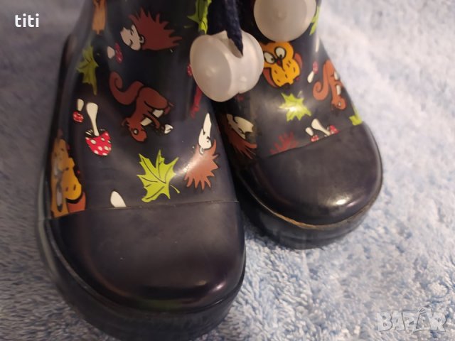 Гумени ботушки с топла подплата №20, снимка 2 - Бебешки боти и ботуши - 35550097