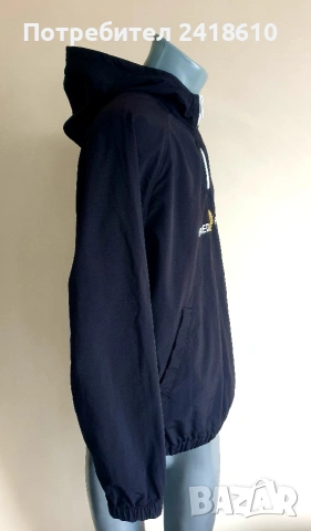 Fred Perry Embroidered Overhead Shell Jacket Half Zip Mens Size M НОВО! ОРИГИНАЛ! Мъжкo Анорак Яке !, снимка 15 - Якета - 53716299