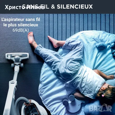 Rowenta IX7777 X-O Акумулаторна Безжична прахосмукачка за под с 2 батерии НОВА, снимка 3 - Прахосмукачки - 49567555