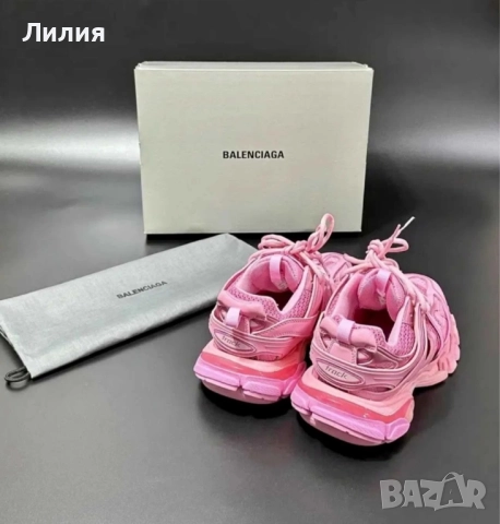 Оригинални маратонки Balenciaga pink , снимка 5 - Маратонки - 51578716