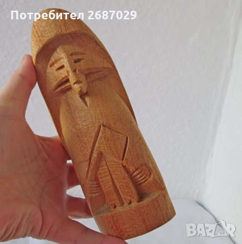 Дървена фигура, дърворезба, човек, палач, снимка 7 - Статуетки - 31999420