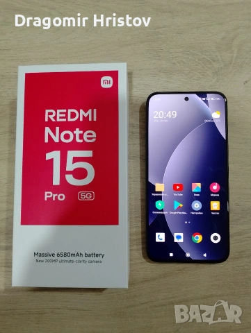 Xiaomi Redmi note 15 pro 5G, снимка 9 - Xiaomi - 53989996