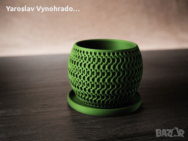 Саксия за цветя, снимка 3 - Стайни растения - 51598123