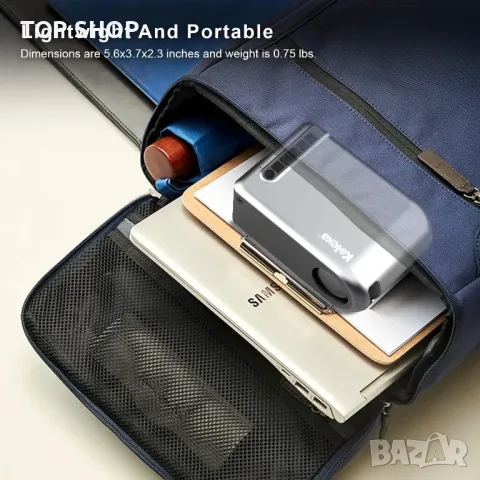 Wifi Проектор Kolexa VF210, снимка 8 - Плейъри, домашно кино, прожектори - 48657151