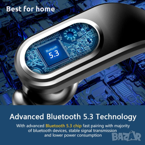 Rulafiss Q28 Безжичи слушалки, спортни Bluetooth 5.3, снимка 3 - Bluetooth слушалки - 44573368
