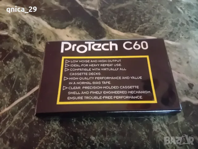 ProTech C-60 аудио касета, снимка 2 - Декове - 56470855