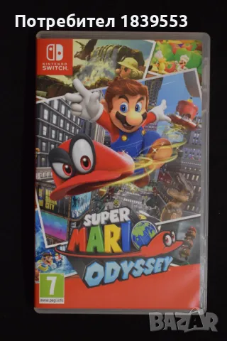Super Mario Odyssey игра за Nintendo Switch, снимка 1