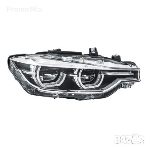 Преден фар за BMW Серия 3 Hella 1EX 012 103-921 LED 12V десен фар, снимка 1