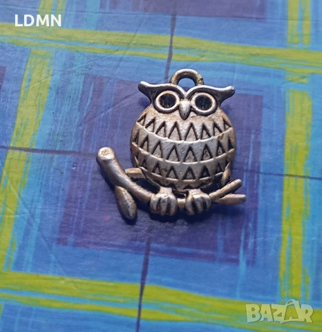 Висулка за колие, гривна - сова бухал